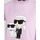 Υφασμάτινα Γυναίκα T-shirts & Μπλούζες Karl Lagerfeld 230W1704 IKONIC 2.0 Ροζ