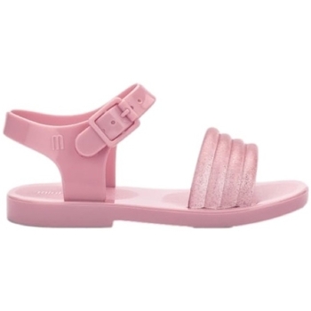 Παπούτσια Παιδί Σανδάλια / Πέδιλα Melissa MINI  Mar Wave Baby Sandals - Pink/Glitter Pink Ροζ