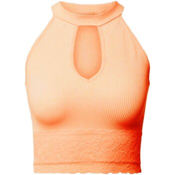 Υφασμάτινα Γυναίκα T-shirts & Μπλούζες Guess W4GZ24 Z2ZN0 Orange
