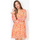 Υφασμάτινα Γυναίκα Φορέματα La Modeuse 70511_P164950 Orange