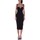 Υφασμάτινα Γυναίκα Κοντά Φορέματα Elisabetta Franchi AB65542E2 Black