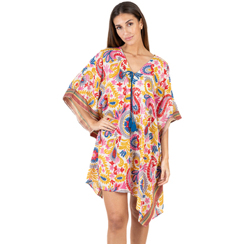 Υφασμάτινα Γυναίκα Φορέματα Isla Bonita By Sigris Καφτάν Multicolour