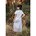 Υφασμάτινα Γυναίκα Μακριά Φορέματα Isla Bonita By Sigris Φόρεμα Midi Άσπρο