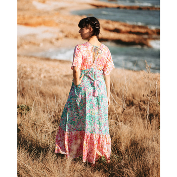 Isla Bonita By Sigris Φόρεμα Midi Multicolour