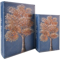 Σπίτι Καλάθια / κουτιά Signes Grimalt 2U Tree Book Box Μπλέ