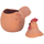 Σπίτι Βάζα / caches pots Signes Grimalt Σχήμα Κοτόπουλο Brown