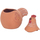 Σπίτι Βάζα / caches pots Signes Grimalt Σχήμα Κοτόπουλο Brown