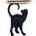Σπίτι Αγαλματίδια και  Signes Grimalt Γάτα Με Δίσκο Black