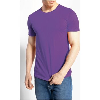 Υφασμάτινα Άνδρας T-shirt με κοντά μανίκια EAX 8NZT74 ZJA5Z Violet