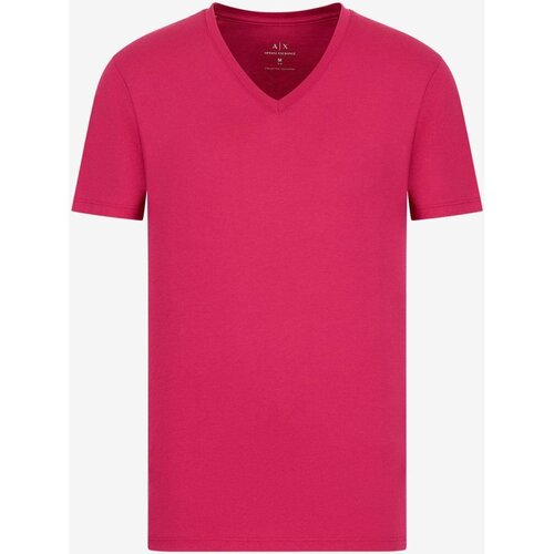 Υφασμάτινα Άνδρας T-shirt με κοντά μανίκια EAX 8NZT75 ZJA5Z Ροζ