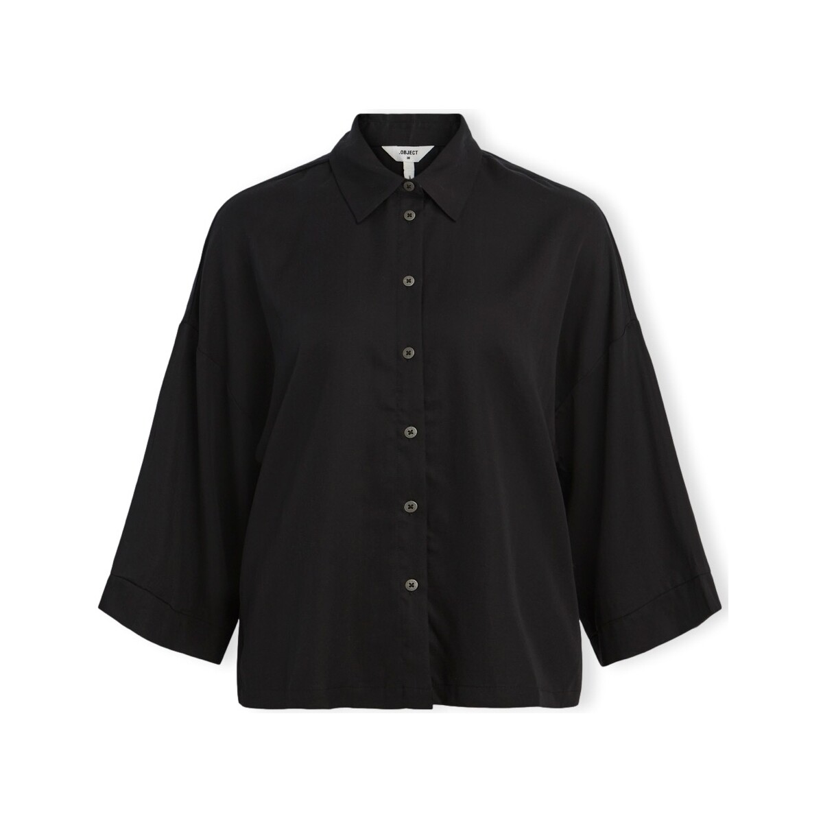 Object  Μπλούζα Object Noos Tilda Boxy Shirt - Black