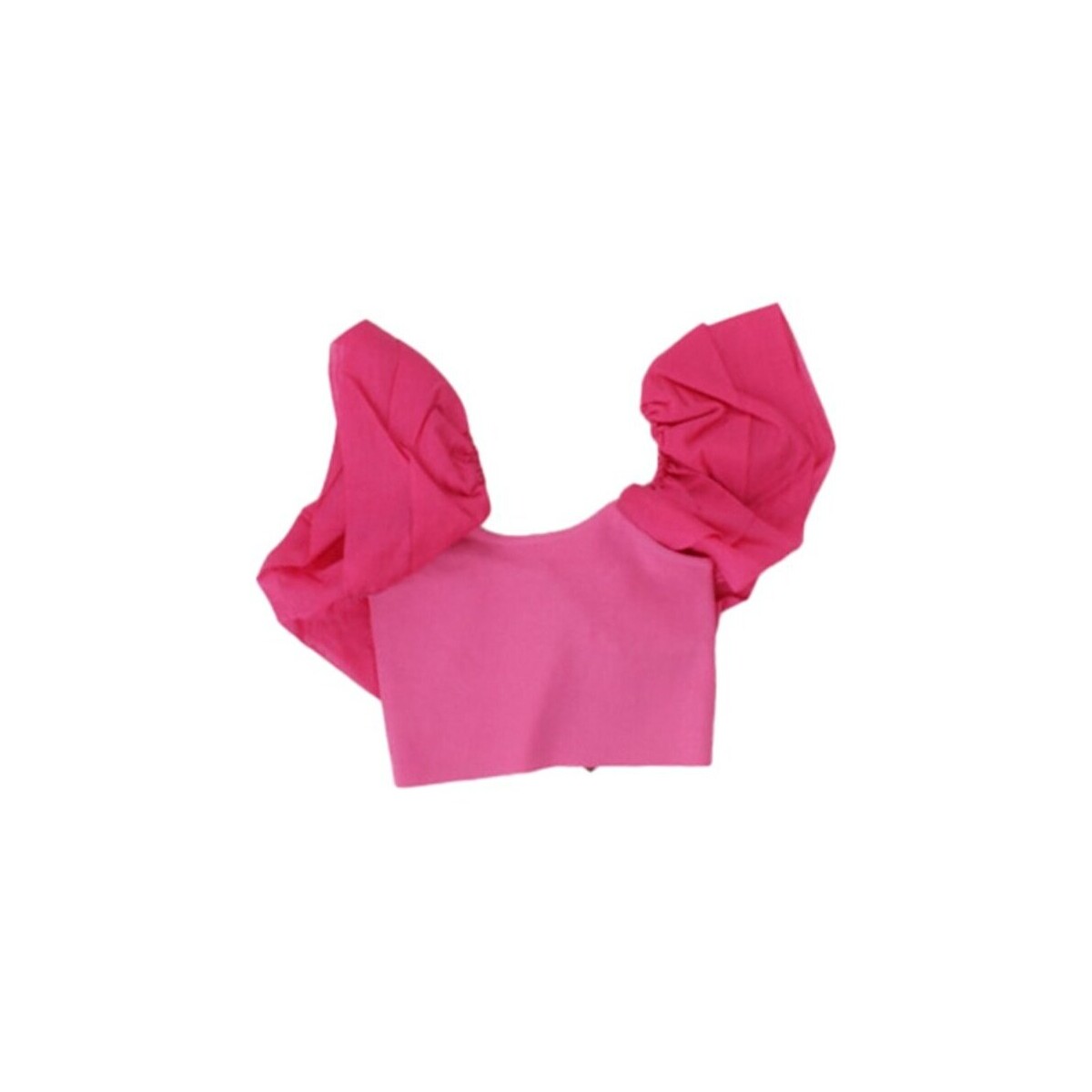 Υφασμάτινα Κορίτσι Αμάνικα / T-shirts χωρίς μανίκια Manila Grace MG2653 Ροζ