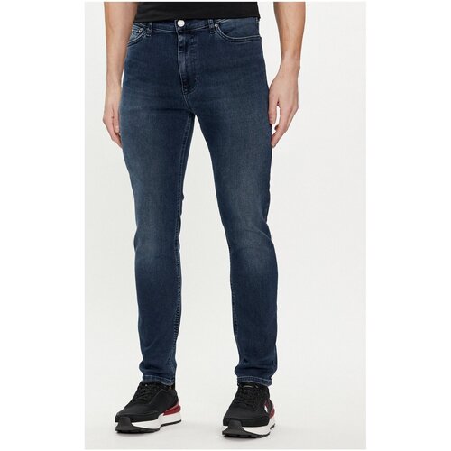 Υφασμάτινα Άνδρας Skinny jeans Tommy Jeans DM0DM18753 Μπλέ