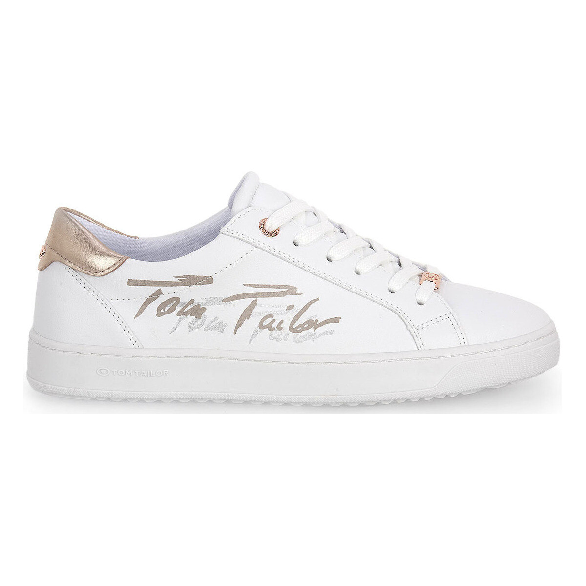 Sneakers Tom Tailor 009 WHITE ROSE GOLD