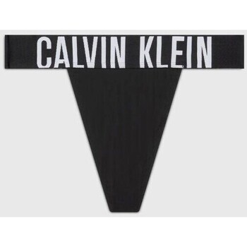 Εσώρουχα Γυναίκα Slips Calvin Klein Jeans 000QF7638EUB1 THONG Black