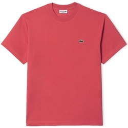 Υφασμάτινα Άνδρας T-shirts & Μπλούζες Lacoste Classic Fit T-Shirt - Rose ZV9 Ροζ