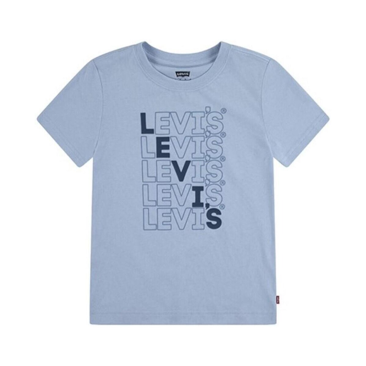 Υφασμάτινα Αγόρι T-shirt με κοντά μανίκια Levi's  Μπλέ