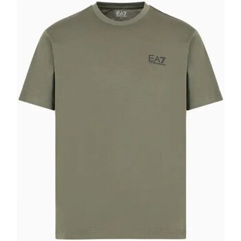 Υφασμάτινα Άνδρας T-shirt με κοντά μανίκια Emporio Armani EA7 8NPT18 PJ02Z Green