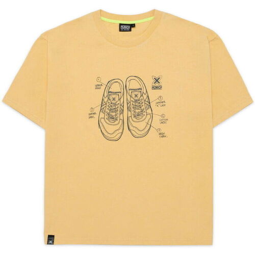 Υφασμάτινα Άνδρας T-shirt με κοντά μανίκια Munich T-shirt sneakers Yellow