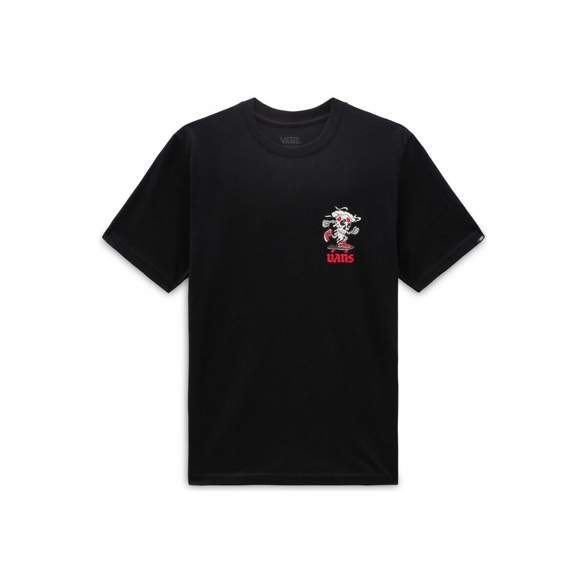 Υφασμάτινα Αγόρι T-shirts & Μπλούζες Vans Pizza skull ss Black
