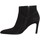 Παπούτσια Γυναίκα Μποτίνια Freelance Forel 7 Low Zip Boot Velours Femme Noir Black
