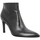 Παπούτσια Γυναίκα Μποτίνια Freelance Forel 7 Low Zip Boot Cuir Lisse Femme Noir Black