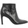 Παπούτσια Γυναίκα Μποτίνια Freelance Forel 7 Low Zip Boot Cuir Lisse Femme Noir Black