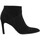 Παπούτσια Γυναίκα Μποτίνια Freelance Forel 7 Low Zip Boot Velours Femme Black Black