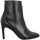 Παπούτσια Γυναίκα Μποτίνια Freelance Stella 85 Cuir Lisse Brillant Femme Noir Black