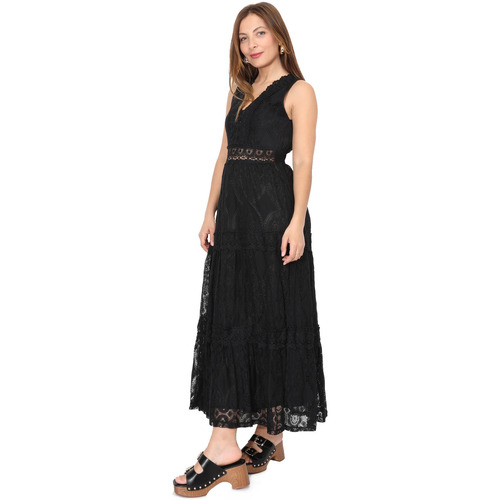 Υφασμάτινα Γυναίκα Φορέματα La Modeuse 70716_P164975 Black