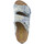 Παπούτσια Γυναίκα Σανδάλια / Πέδιλα Colors of California Two buckle denim sandal Άσπρο