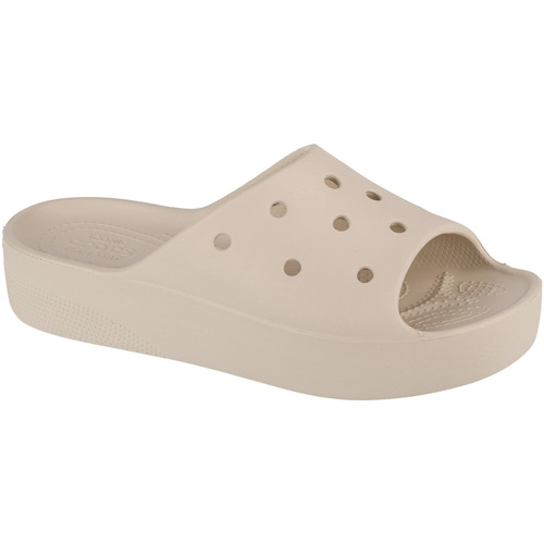 Παπούτσια Γυναίκα Παντόφλες Crocs Classic Platform Slide Grey