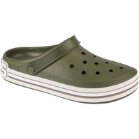 Παπούτσια Άνδρας Παντόφλες Crocs Off Court Logo Clog Green