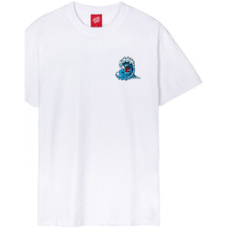 Υφασμάτινα Άνδρας T-shirts & Μπλούζες Santa Cruz Screaming wave Άσπρο