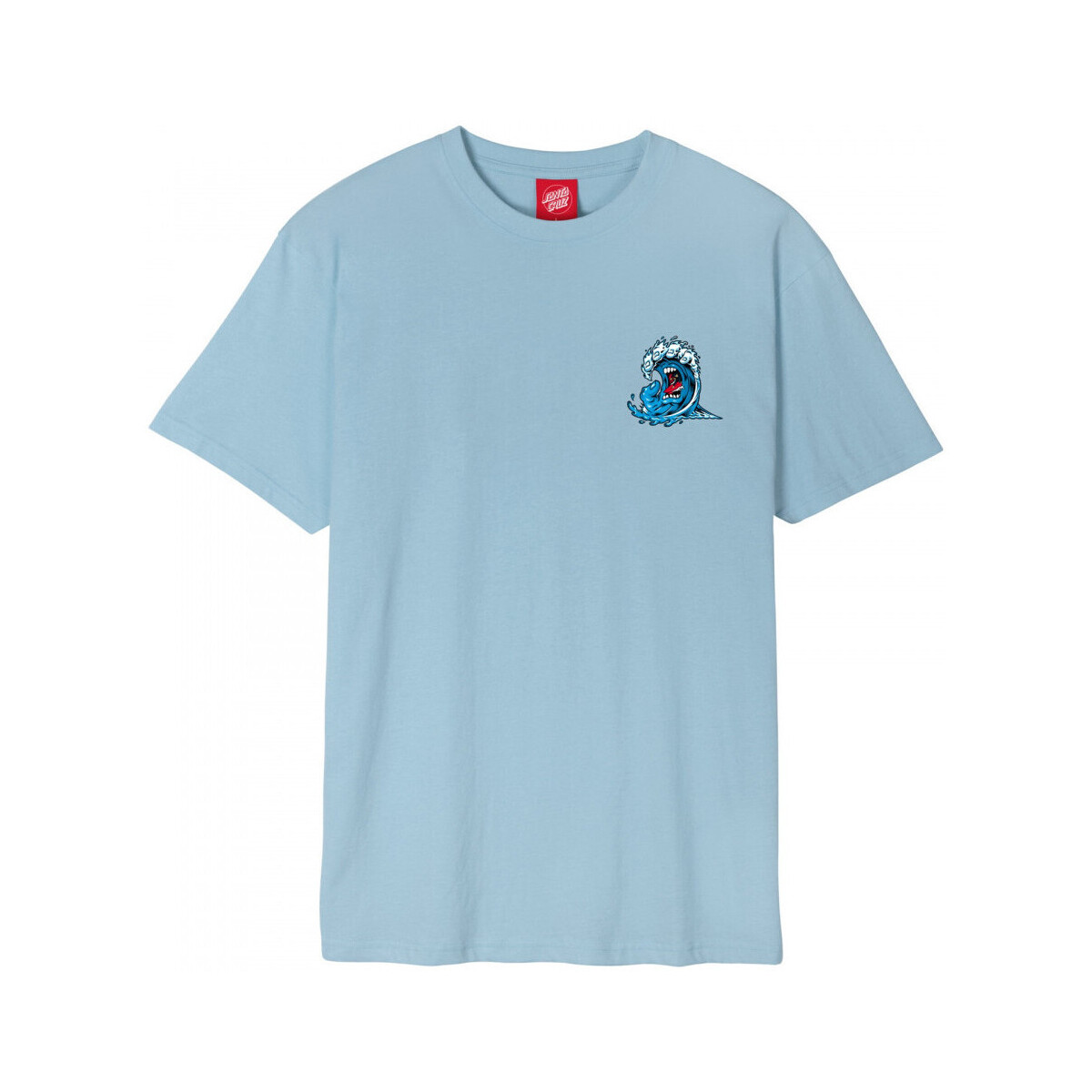Υφασμάτινα Άνδρας T-shirts & Μπλούζες Santa Cruz Screaming wave Μπλέ