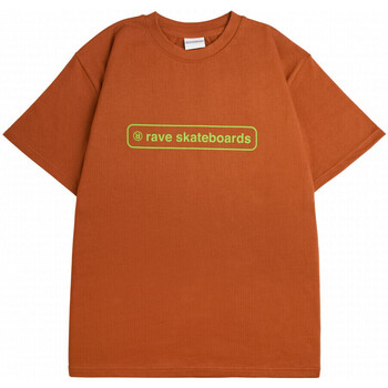 Υφασμάτινα Άνδρας T-shirts & Μπλούζες Rave Core logo tee Brown