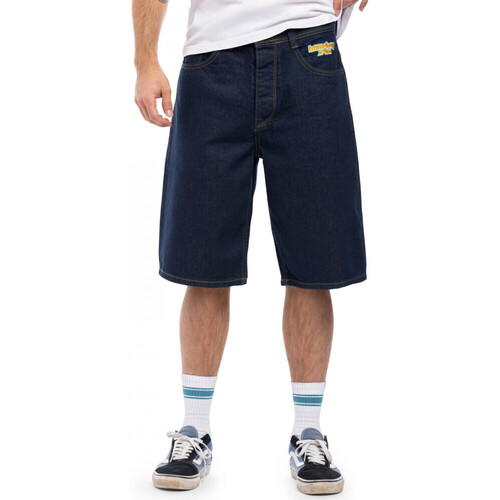 Υφασμάτινα Σόρτς / Βερμούδες Homeboy X-tra baggy denim shorts Μπλέ