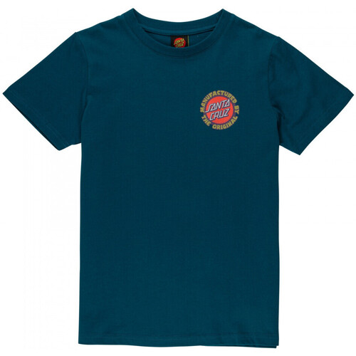 Υφασμάτινα Παιδί T-shirts & Μπλούζες Santa Cruz Youth speed mfg dot Green