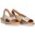 Παπούτσια Γυναίκα Σανδάλια / Πέδιλα Luna Collection 74737 Gold