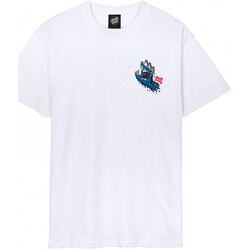 Υφασμάτινα Άνδρας T-shirts & Μπλούζες Santa Cruz Melting hand Άσπρο
