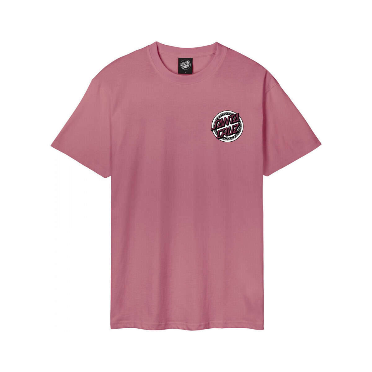 Υφασμάτινα Άνδρας T-shirts & Μπλούζες Santa Cruz Dressen rose crew one Ροζ