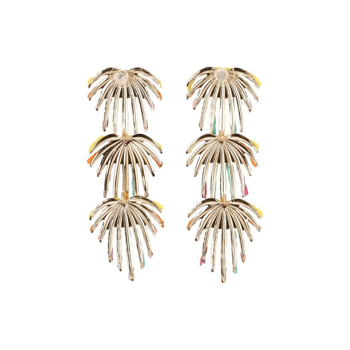 Ρολόγια & Kοσμήματα Γυναίκα Σκουλαρίκια Luna Collection 75171 Multicolour