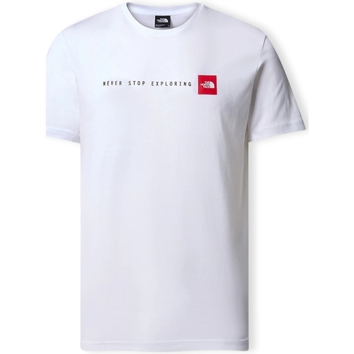 Υφασμάτινα Άνδρας T-shirts & Μπλούζες The North Face T-Shirt Never Stop Exploring - White Άσπρο