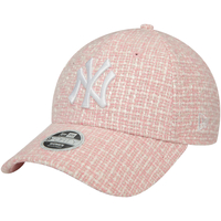 Αξεσουάρ Γυναίκα Κασκέτα New-Era Wmns Summer Tweed 9FORTY New York Yankees Cap Ροζ