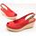 Παπούτσια Γυναίκα Σανδάλια / Πέδιλα Tommy Hilfiger  Red