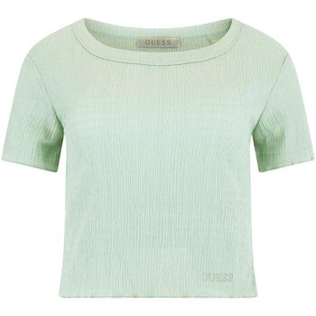 Υφασμάτινα Γυναίκα T-shirts & Μπλούζες Guess W3GP34 KBQI0 Green