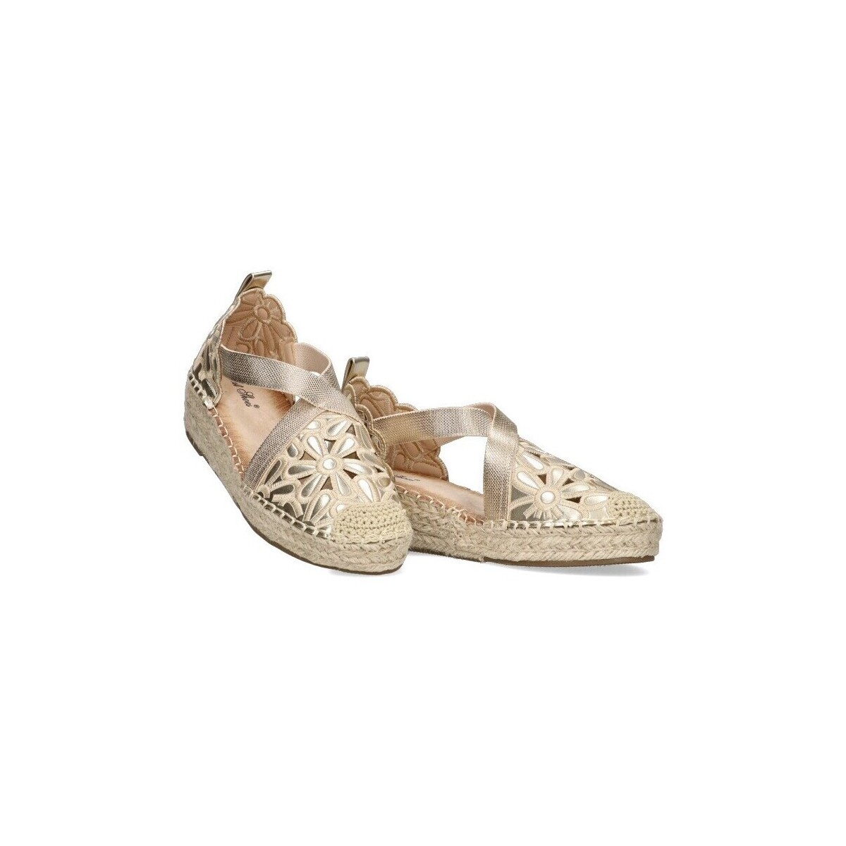 Παπούτσια Γυναίκα Εσπαντρίγια Luna Collection 74980 Gold