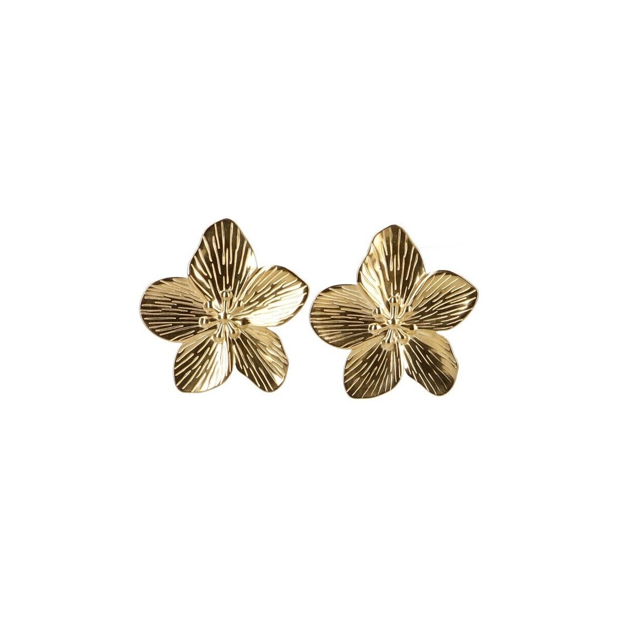 Ρολόγια & Kοσμήματα Γυναίκα Σκουλαρίκια Luna Collection 72981 Gold