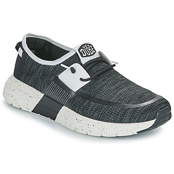 Παπούτσια Άνδρας Χαμηλά Sneakers HEY DUDE Sirocco M Sport Mode Black / Άσπρο
