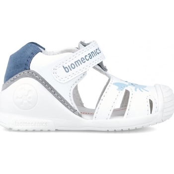 Παπούτσια Παιδί Σανδάλια / Πέδιλα Biomecanics Kids Sandals 242123-A - White Μπλέ